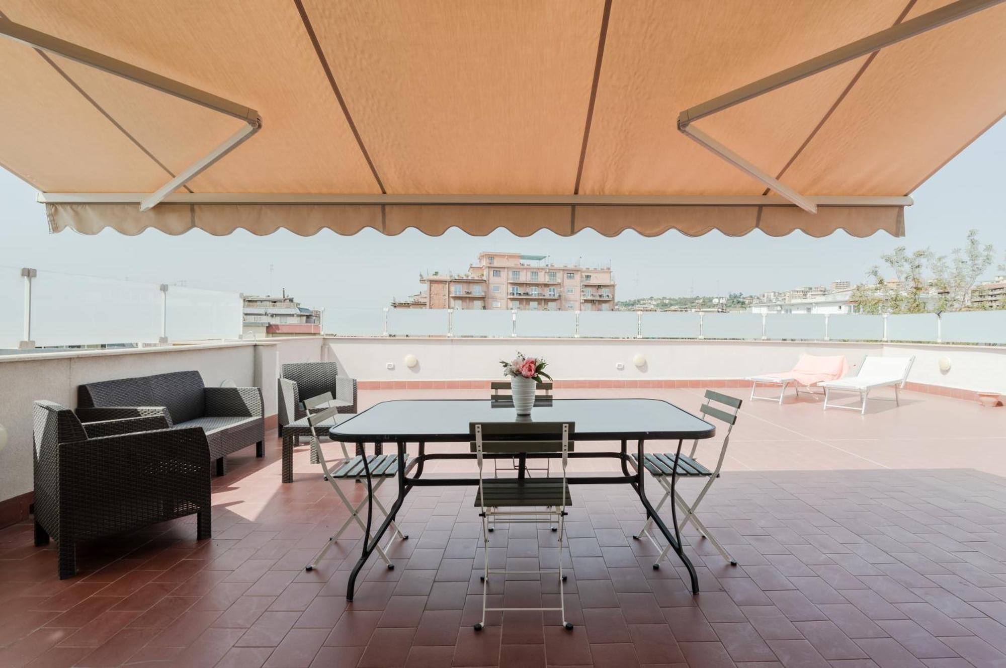 Catania Skyview Terrace: Your Urban Escape Exterior foto